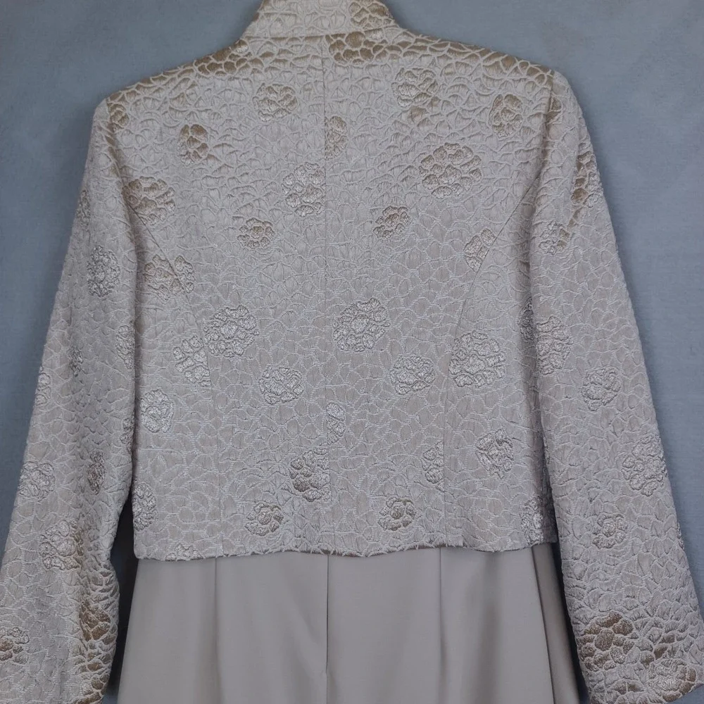 Patra Women Formal Prom Wedding  Dress With Bolero Jacket Size 10 (READ)